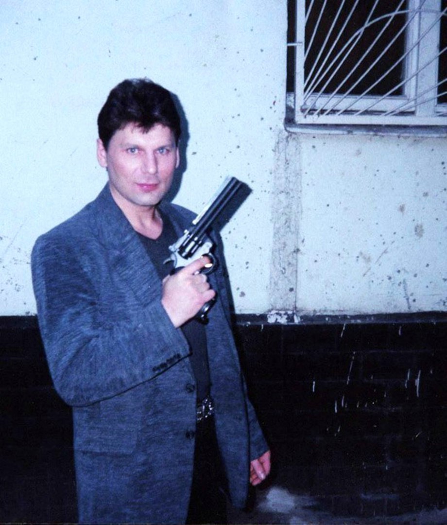Одна из последних фото Юры Хоя Клинских, июнь 2000 г.